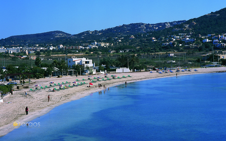 Strand Talamanca in Santa Eulalia