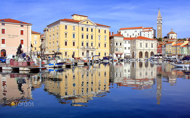 Hafen von Piran 