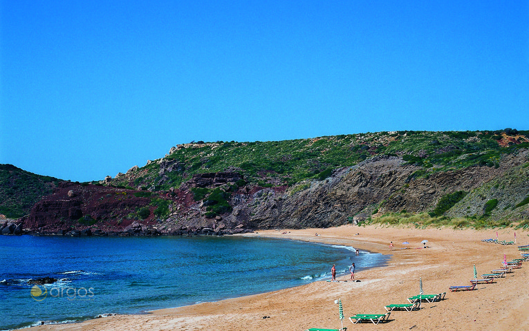 Strand Caballería in Mercadal