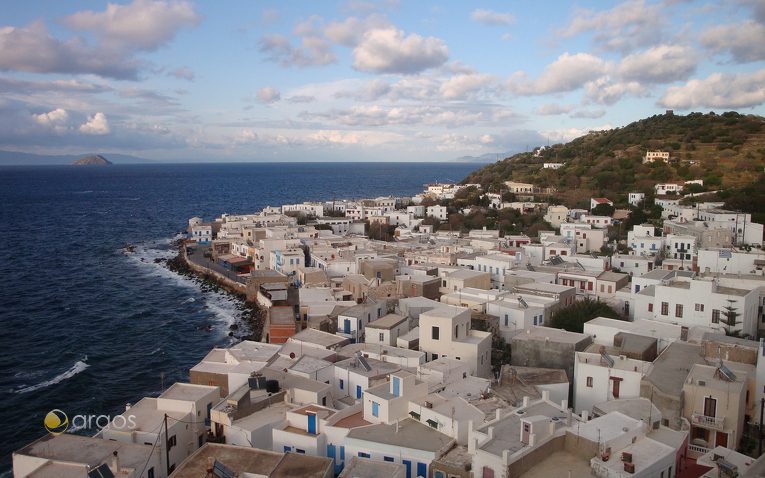 Inselhauptstadt Mandraki auf Nissyros