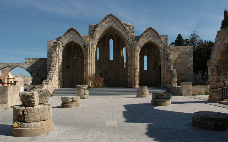 Großmeisterpalast auf der Insel Rhodos