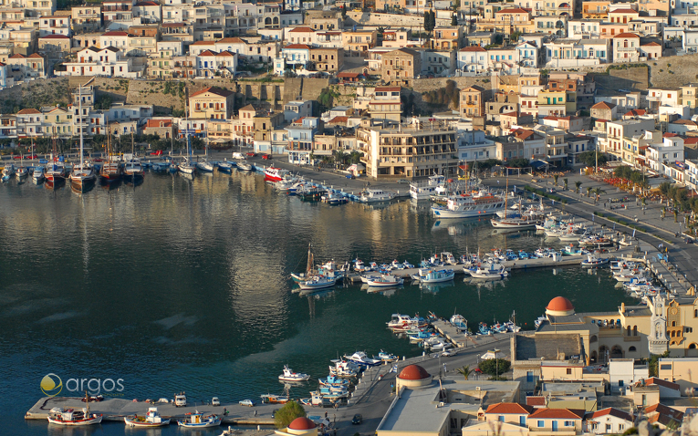 Haupthafen von Kalymnos