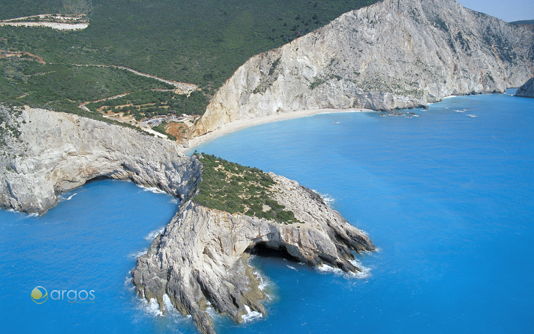 Küstenabschnitt der Insel Lefkada