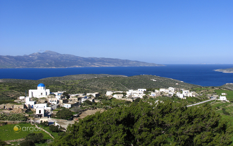 Ausblick über die Insel Iraklia