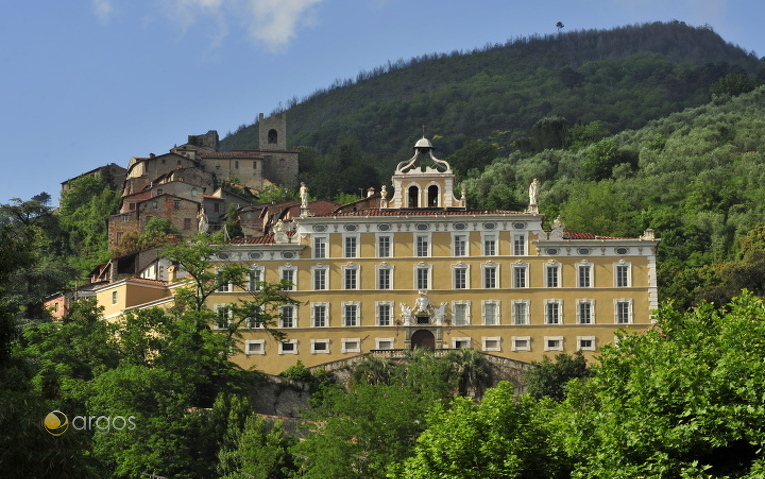 Landhaus in Collodi in der Provinz Pistoia