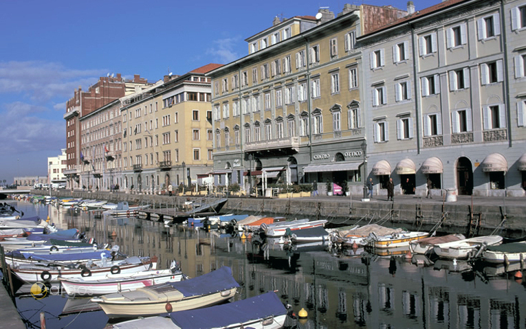 Canal Grande in Triest