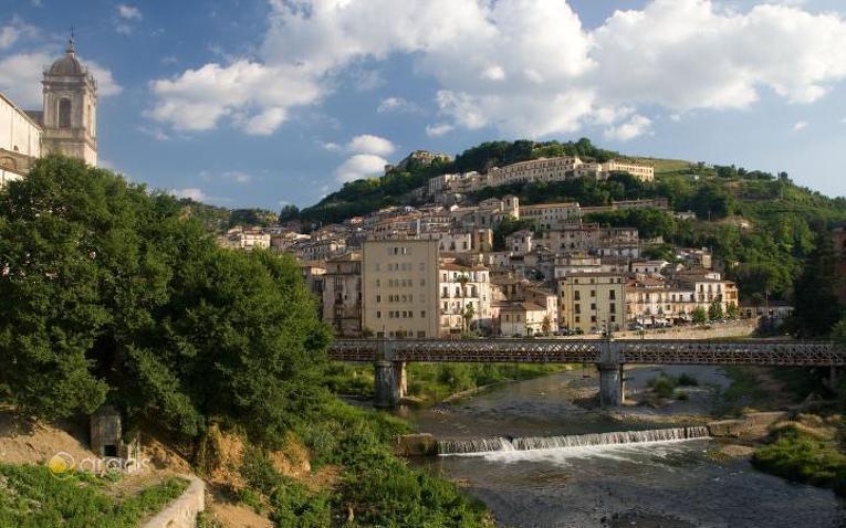 Blick auf die Stadt Cosenza