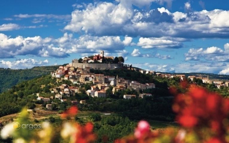 Blick auf Motovun