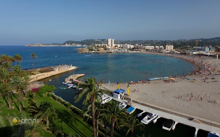 Strand El Arenal in Jávea