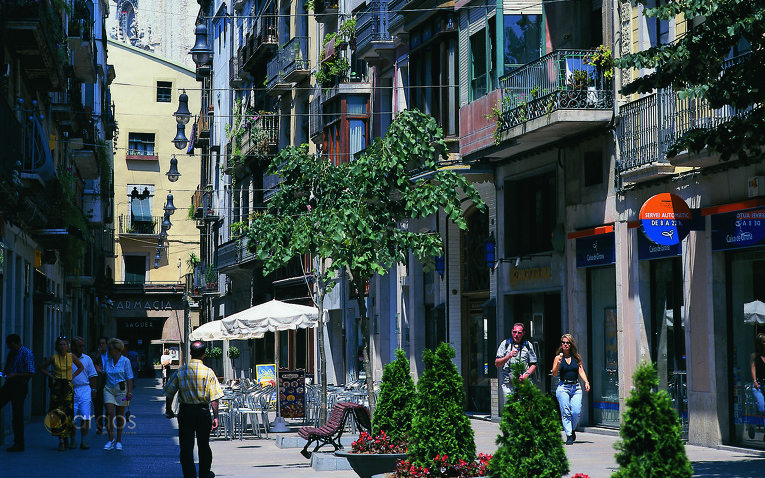 Promenade de La Libertad in Gerona