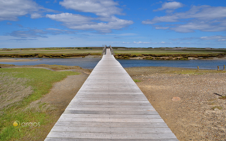 Sandwich Boardwalk auf Cape Cod 