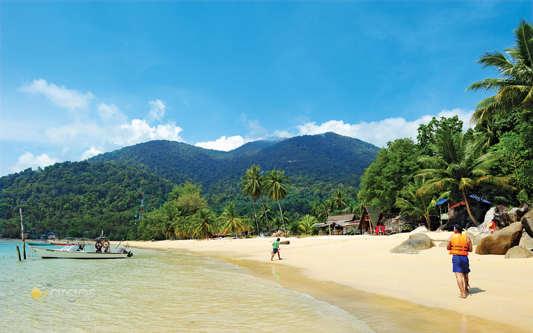 Traumhafter Strand von Tioman Island