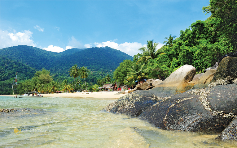 Strand auf der Insel Tioman