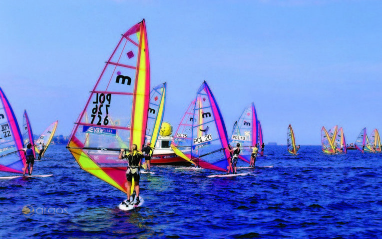 Windsurfen auf der Ostsee