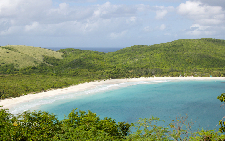 Blick über die Insel Culebra