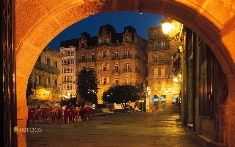 Plaza de la Princeasa in Vigo