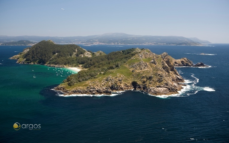 Insel San Martino bei den Cíes Inseln 