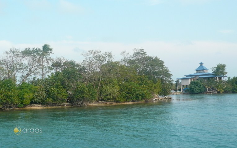 Pelican Cays, Hide away bei Kim und Dustin