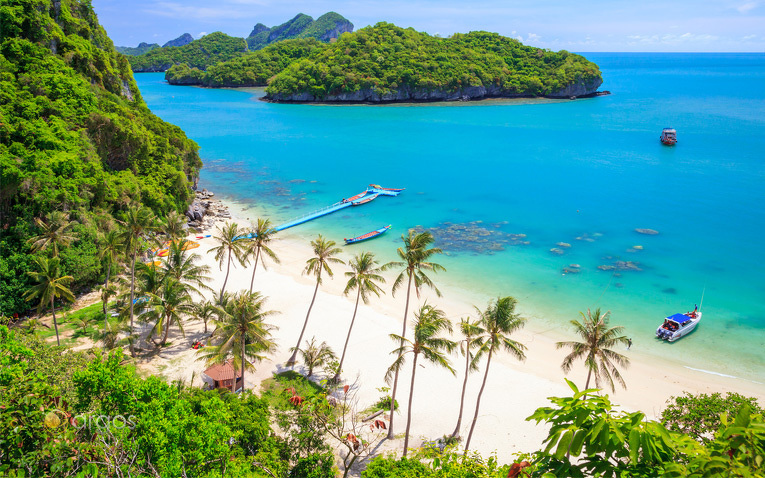 Der Strand von Ko Samui 