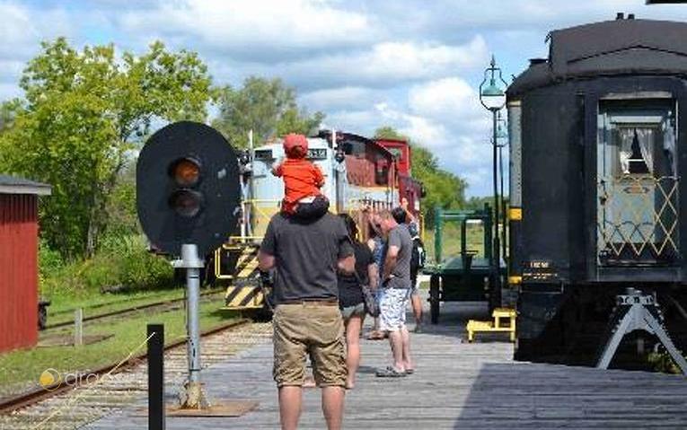 Smith Falls - Standort der le Boat Basis sowie Heimat des bekannten eisenbahn-Museums 