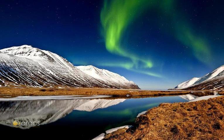 Aurora Borealis (Polarlichter) / Island