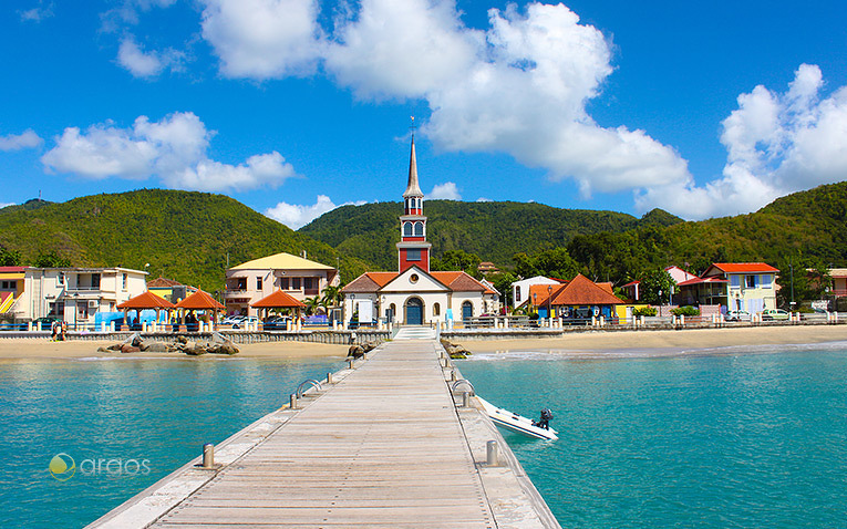 Fischerdorf Anses d'Arlet im Südwesten von martinique