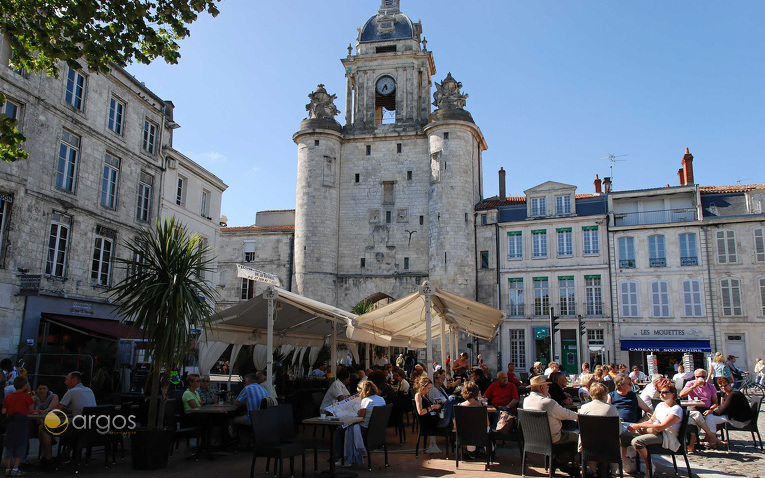 Grosse Horloge Vieux Port, la rochelle