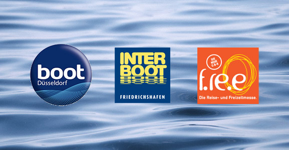 Logos der Bootsmessen © Messeveranstalter