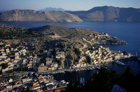 Symi Stadt