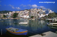 Hafen Loutraki (Insel Skopelos)