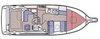 Grundriss Bayliner 3988