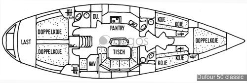 1 Dufour 50 classic 