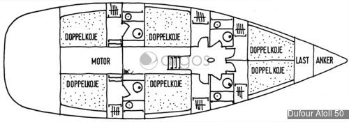 1 Dufour Atoll 50 