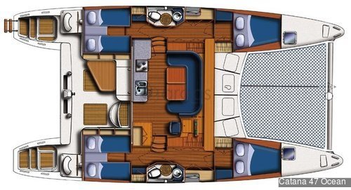 1 Catana 47 Ocean 