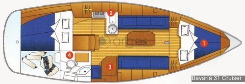 1 Bavaria 31 Cruiser 