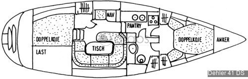 1 Dehler 41 DS 