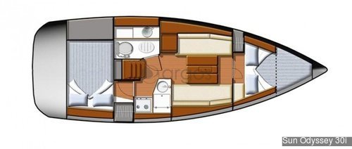 1 Sun Odyssey 30i  Verfügbar in Slowenien.