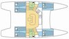 Grundriss Catana 41 Ocean