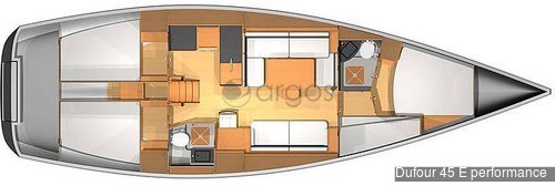 1 Dufour 45 E performance 