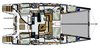 Grundriss Catana 55 Carbon 