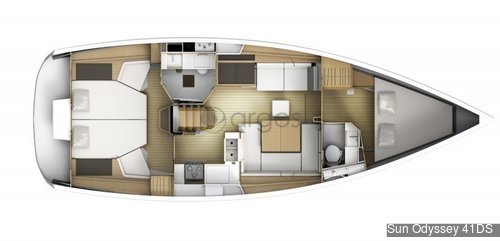 1 Sun Odyssey 41DS 