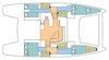 Grundriss Catana 50 Ocean